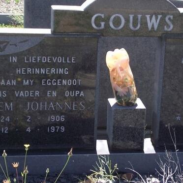 GOUWS Willem Johannes 1906-1979 &amp; Ellen Maria COOKE 1907-1988