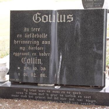 GOUWS Collin 1938-1986