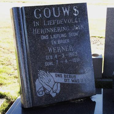 GOUWS Werner 1963-1981