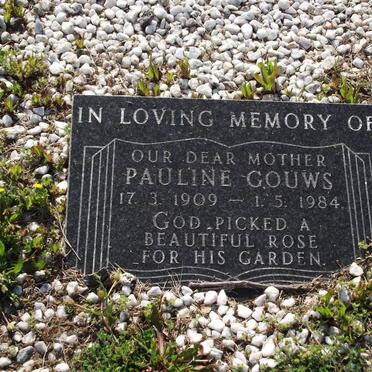 GOUWS Pauline 1909-1984