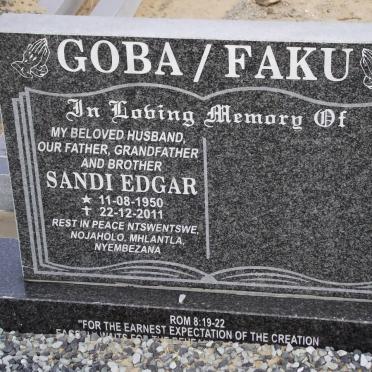 GOBAFAKU Sandi Edgar 1950-2011