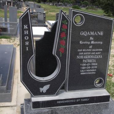 GQAMANE Nomakhosazana Patricia 1964-2011