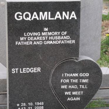 GQAMLANA St Ledger 1948-2008