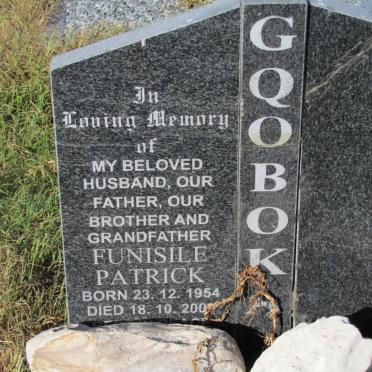 GQOBOKO Funisile Patrick 1954-2009