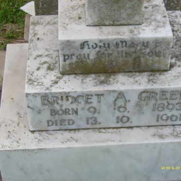GREEN Bridget A. 1893-1961