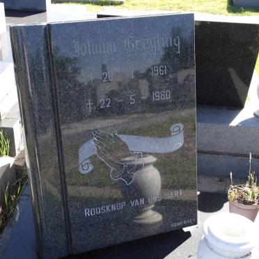 GREYLING Johann 1961-1980