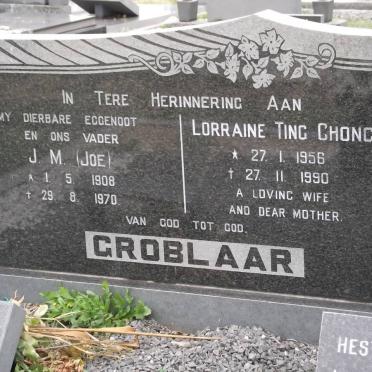 GROBLAAR J.M. 1908-1970 :: CHONG Lorraine Ting 1956-1990