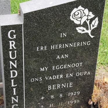 GRUNDLINGH Bernie 1929-1998