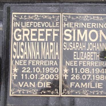 GREEFF Surnames :: Vanne