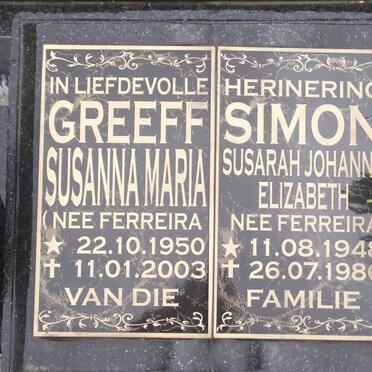 GREEFF Surnames :: Vanne