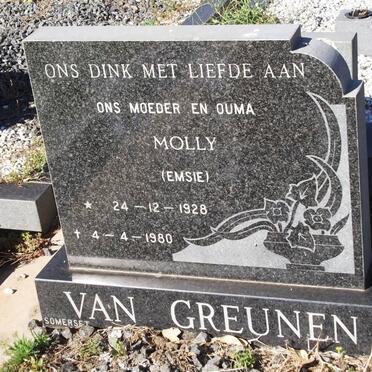 GREUNEN M.C.A., van 1928-1980