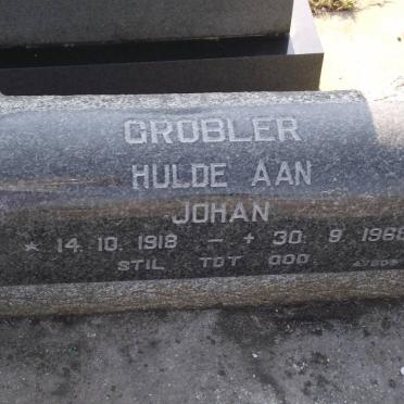 GROBLER Johan 1918-1968