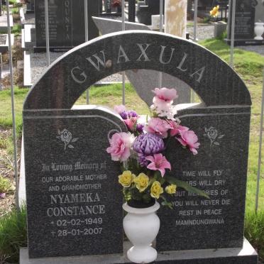 GWAXULA Nyameka Constance 1949-2007