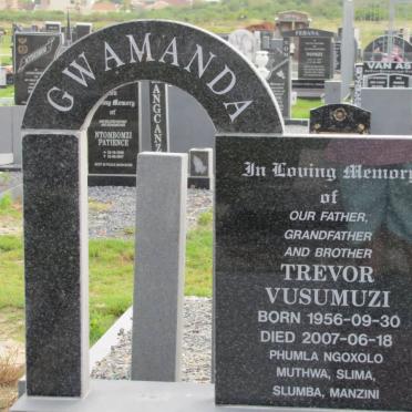GWAMANDA Trevor Vusumuzi 1956-2007