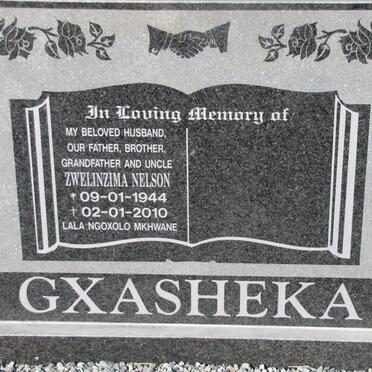 GXASHEKA Zwelinzima Nelson 1944-2010