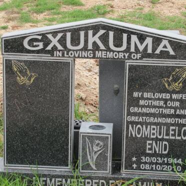 GXUKUMA Nombulelo Enid 1944-2010