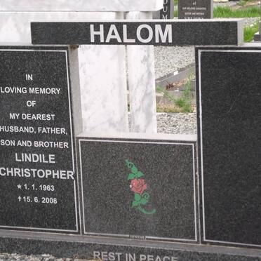 HALOM Lindile Christopher 1963-2008