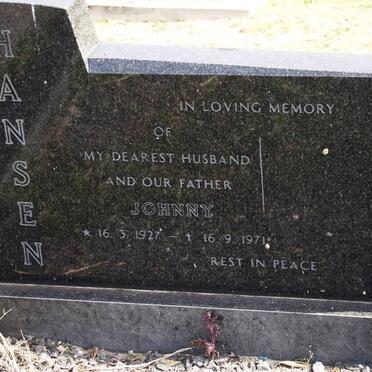 HANSEN Johnny 1927-1971