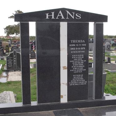 HANS Themba 1918-1979 :: HANS Celiwe Siphokazi 1958-1960