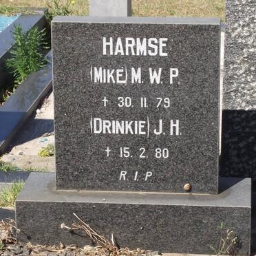 HARMSE M.W.P -1979 &amp; J.H. -1980