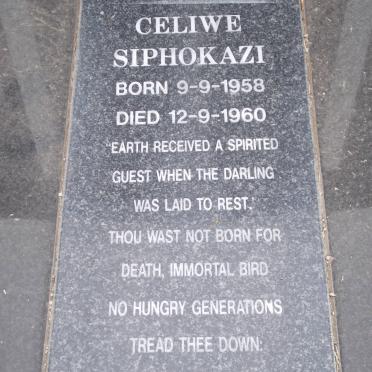 HANS Themba 1918-1979 :: HANS Celiwe Siphokazi 1958-1960