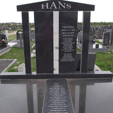 HANS Themba 1918-1979 :: HANS Celiwe Siphokazi 1958-1960