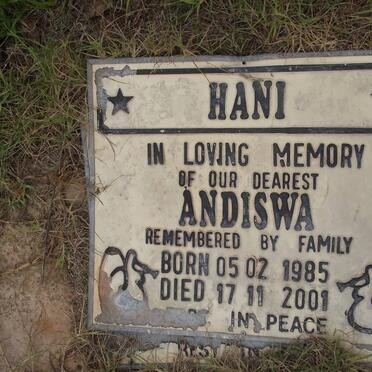HANI Andiswa 1985-2001