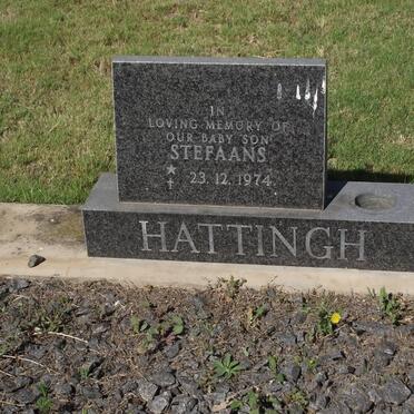 HATTINGH Stefaans 1974-1974