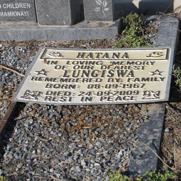 HATANA Lungiswa 1967-2009