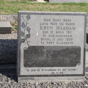HARDAM Kryn 1911-1965
