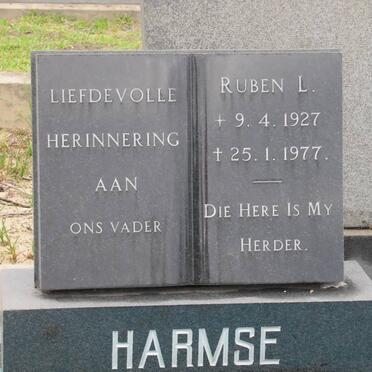HARMSE Ruben L. 1927-1977