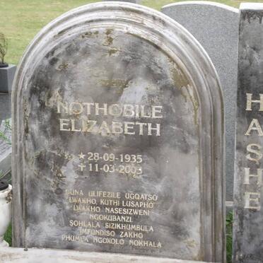 HASHE Nothobile Elizabeth 1935-2003