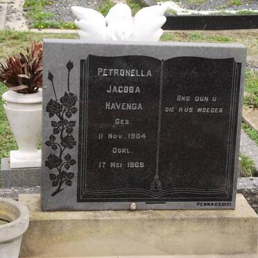 HAVENGA Petronella Jacoba 1904-1969