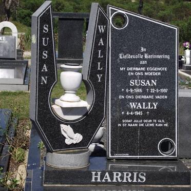 HARRIS Wally 1945- &amp; Susanna Magdalena 1946-1997