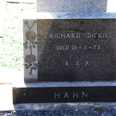 HAHN Richard -1973