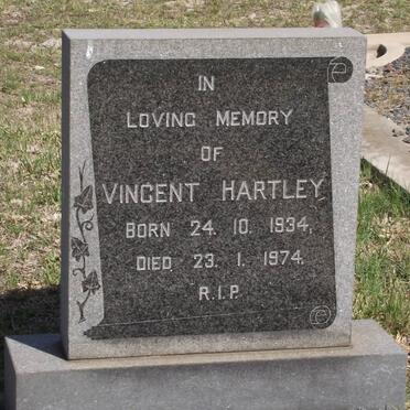 HARTLEY Vincent 1934-1974