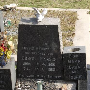 HANSEN Errol 1955-1968