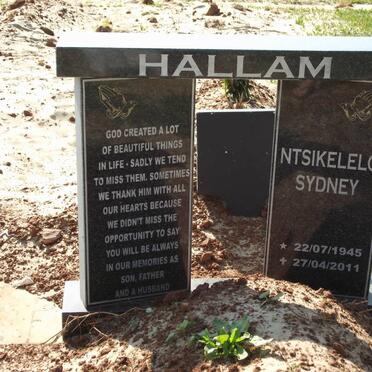 HALLAM Ntsikelelo Sydney 1945-2011
