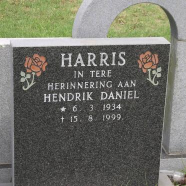 HARRIS Hendrik Daniel 1934-1999
