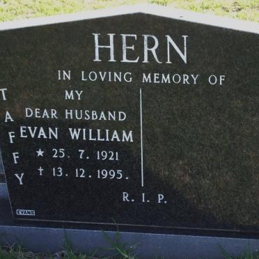 HERN Evan William 1921-1995