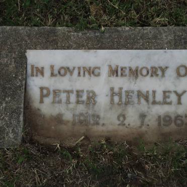 HENLEY Peter 1912-1963