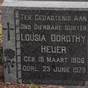 HEUER Louisa Dorothy 1906-1973
