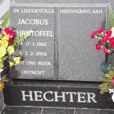 HECHTER Jacobus Christoffel 1962-2002