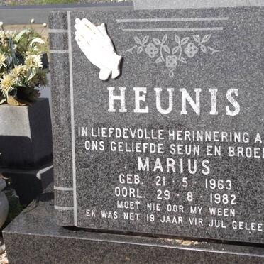 HEUNIS Marius 1963-1982