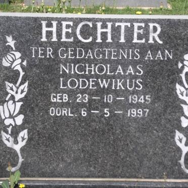 HECHTER Nicolaas Lodewikus 1945-1997