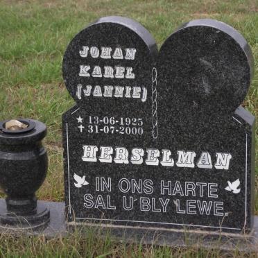 HERSELMAN Johan Karel 1925-2000