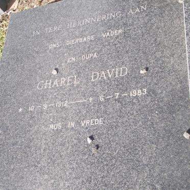 HECHTER Charel David 1912-1983 &amp; Susanna Elizabeth nee Erasmus 1914-1981 