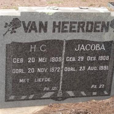 HEERDEN Hendriena Cecilia, van 1909-1972 :: HEERDEN Jacoba, van 1908-1991