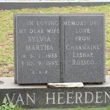 HEERDEN Sylvia Martha, van 1933-1995