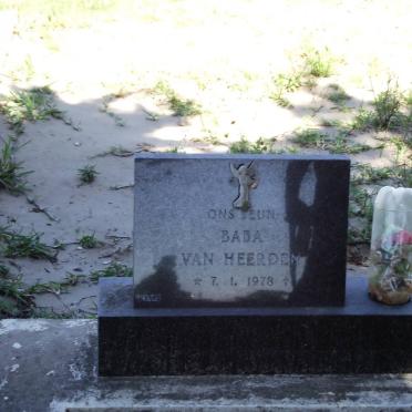 HEERDEN Baba, van 1978-1978